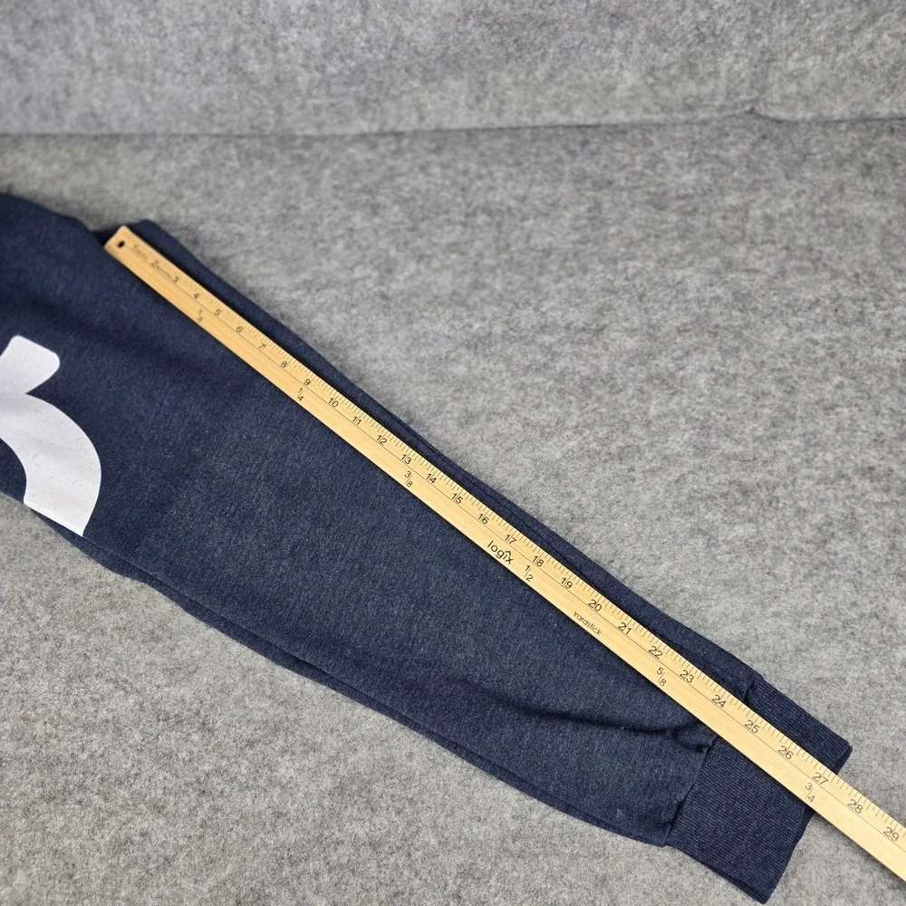 True Religion Mens Loungewear Joggers Navy Blue Horseshoe Logo Sweatpants Medium